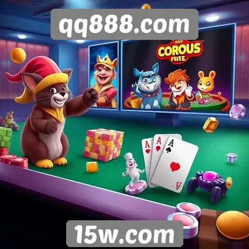 Variedade de jogos disponíveis em qq888